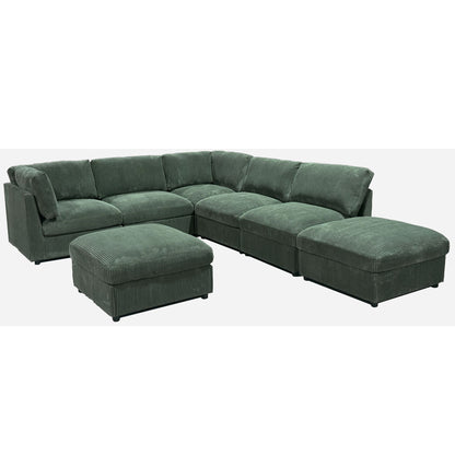 Modern Reversible Modular Sectional