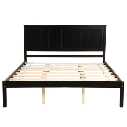 Platform Bed Frame With Headboard