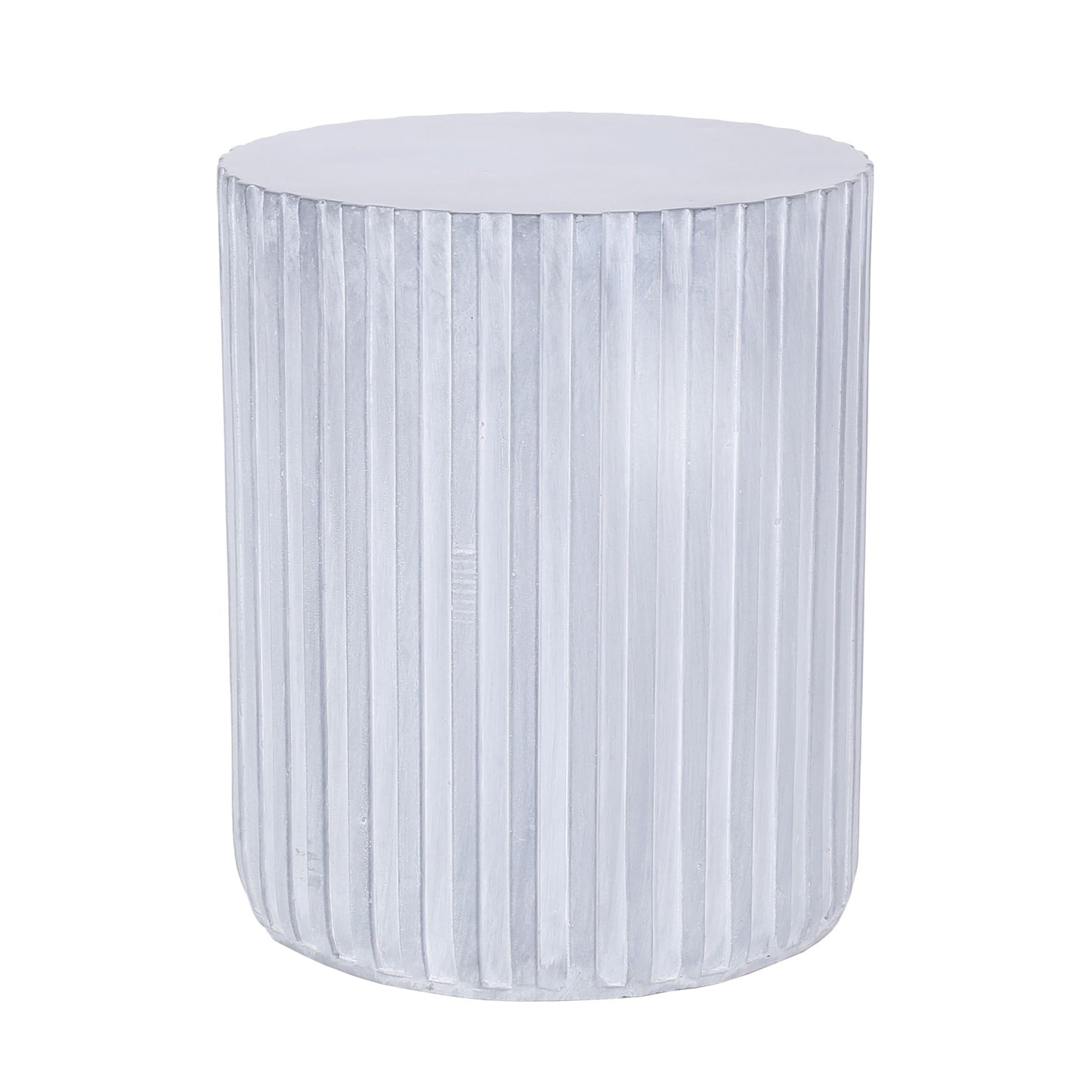 End Table, Outdoor - Light Blue