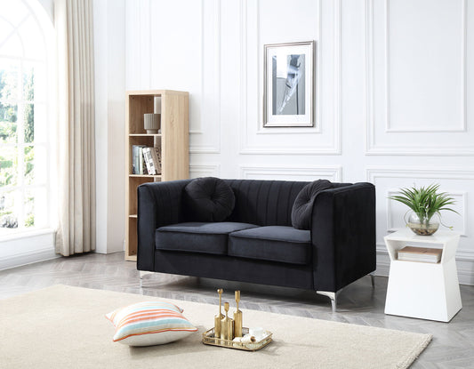 Delray - Micro Suede Loveseat
