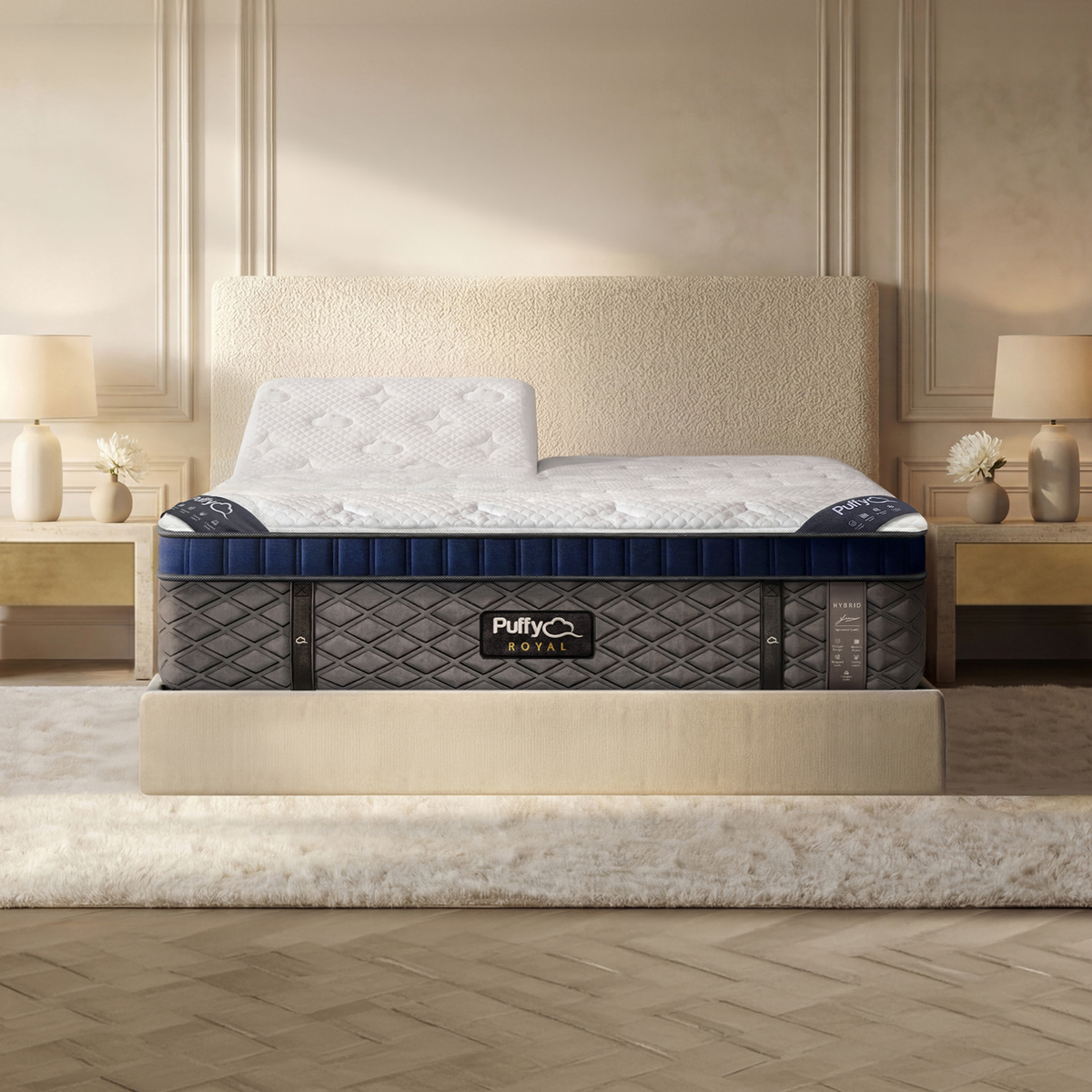 Puffy Royal hybrid mattress