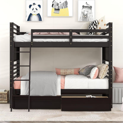 Bunk Bed With 2 Drawers