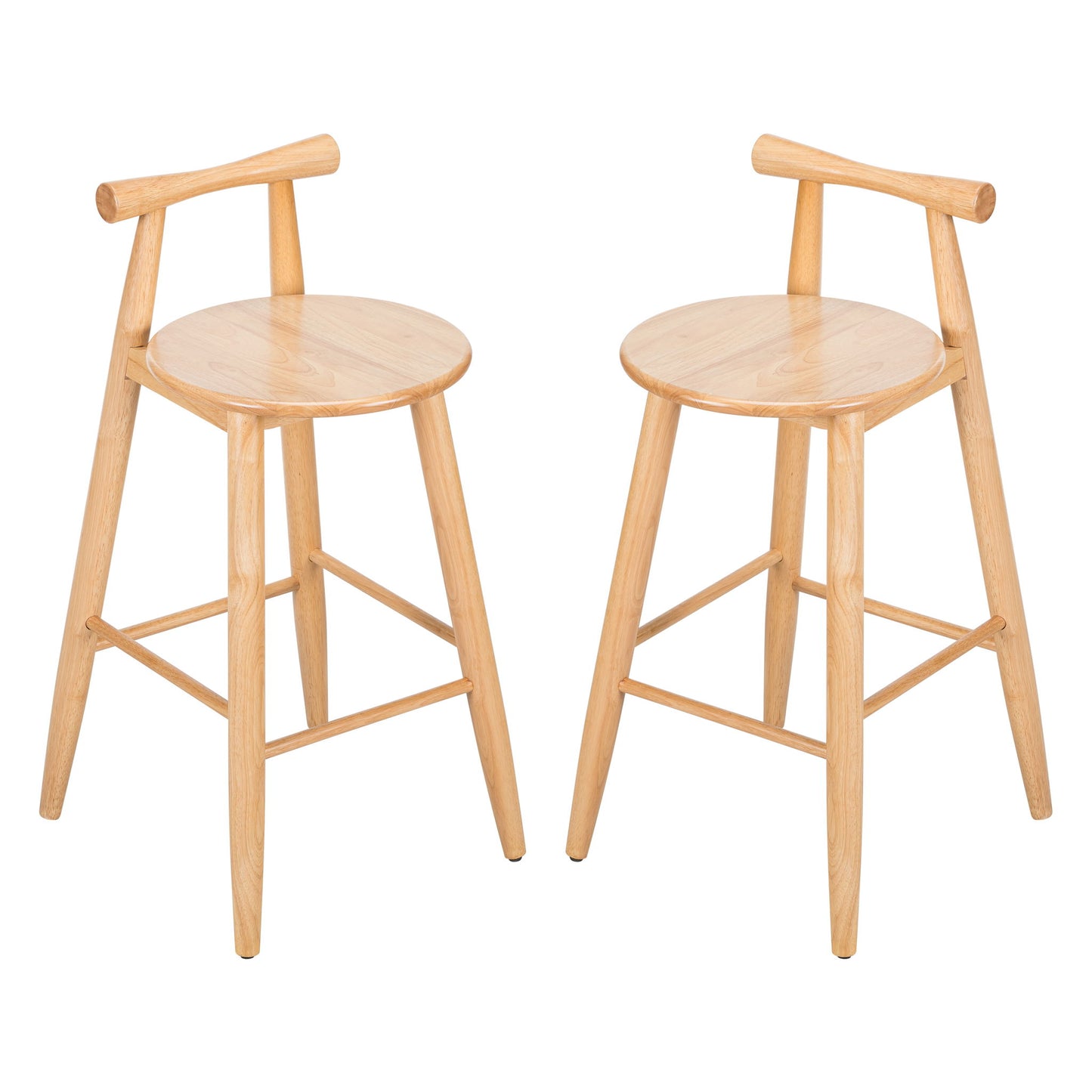 Grove - Indoor Barstool (Set of 2) - Natural