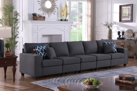 Cooper - Beautiful Sofa With Cupholder