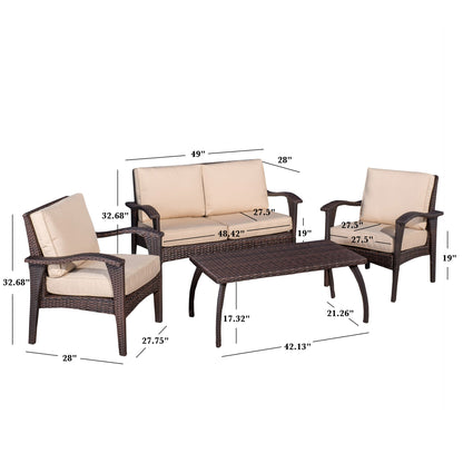 Honolulu - Wicker Set Outdoor Seating