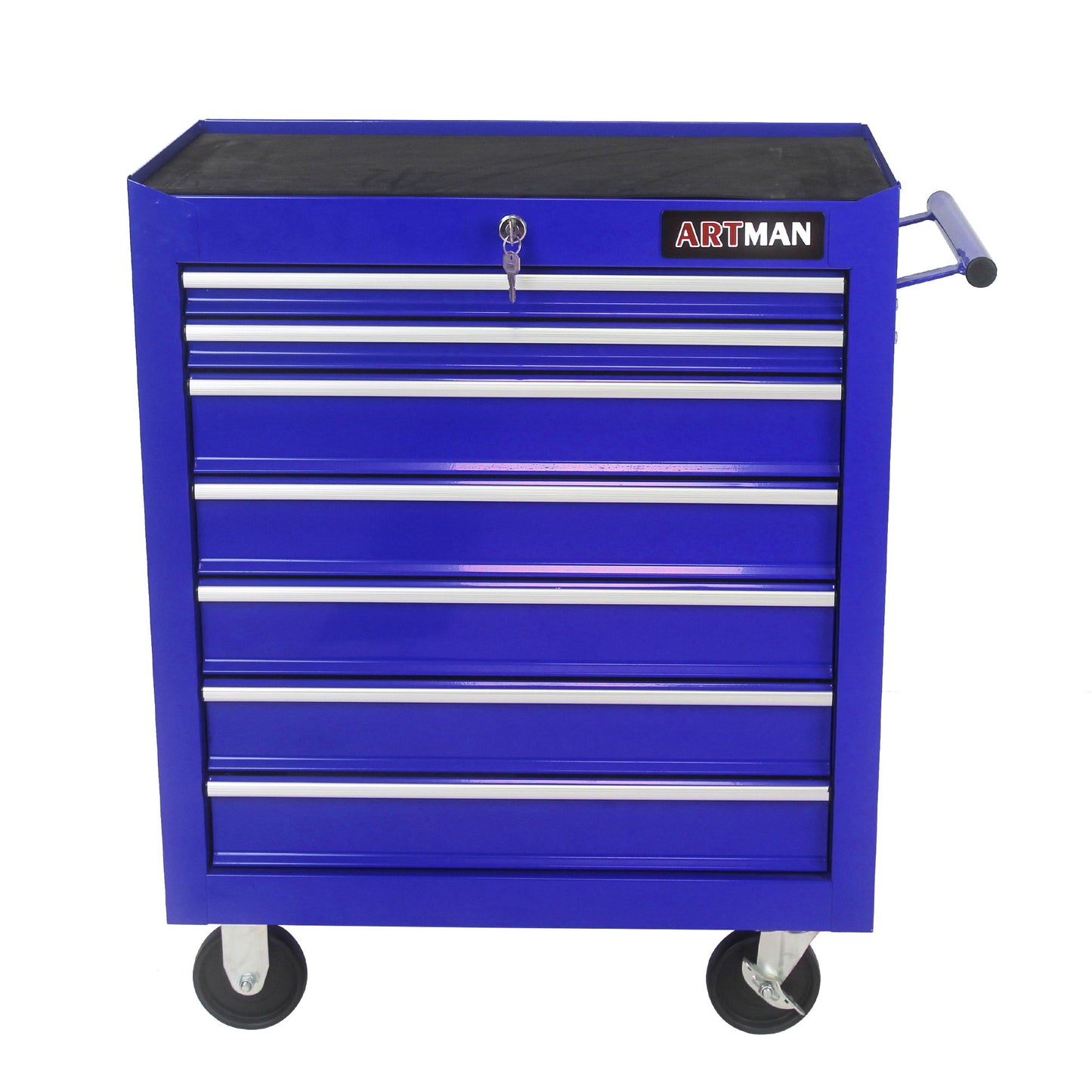 Multifunctional Tool Cart With Wheels And Drawers