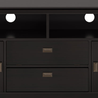 Artisan - TV Media Stand - Hickory Brown