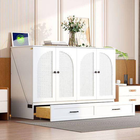 Murphy Bed With Large Drawers