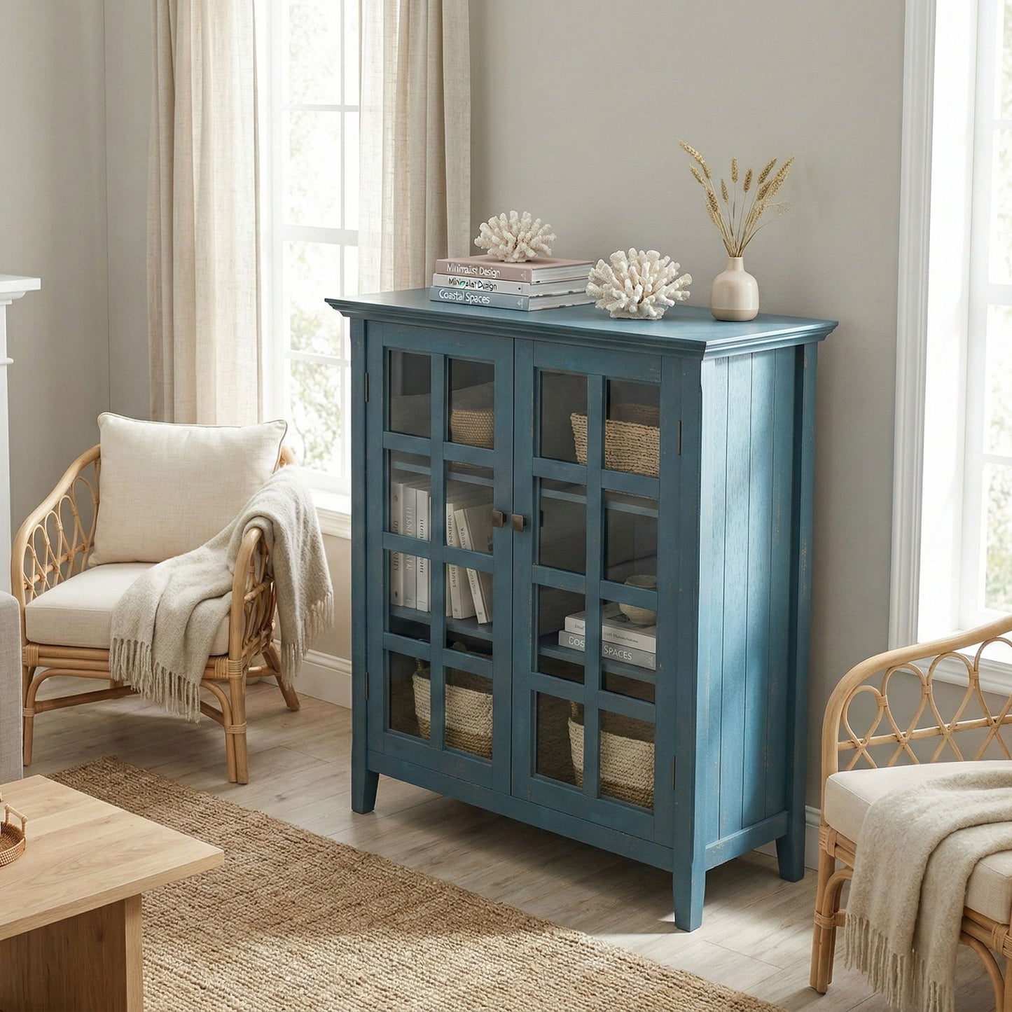 Acadian - Medium Storage Cabinet, Handcrafted