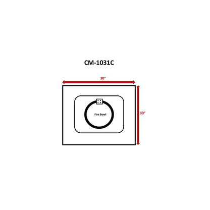Compact Design Outdoor Fire Pit