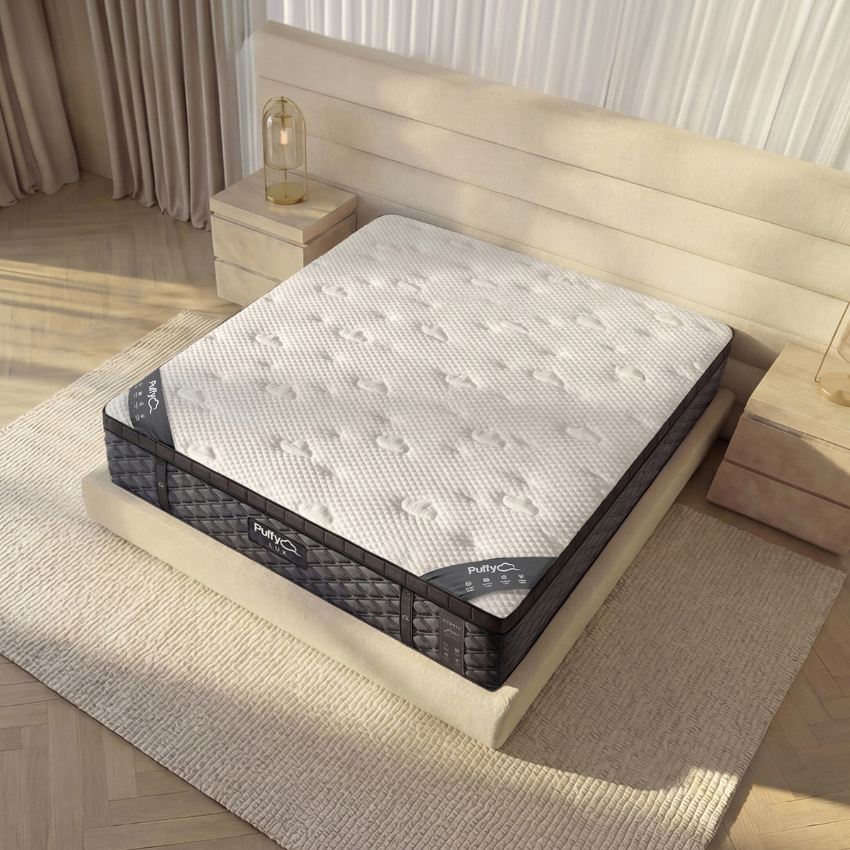 Puffy Lux hybrid mattress