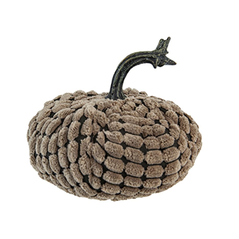 Chenille Weighted Pumpkin Ornament Decor For Holiday Harvest Festival Fall Festival & Thanksgiving