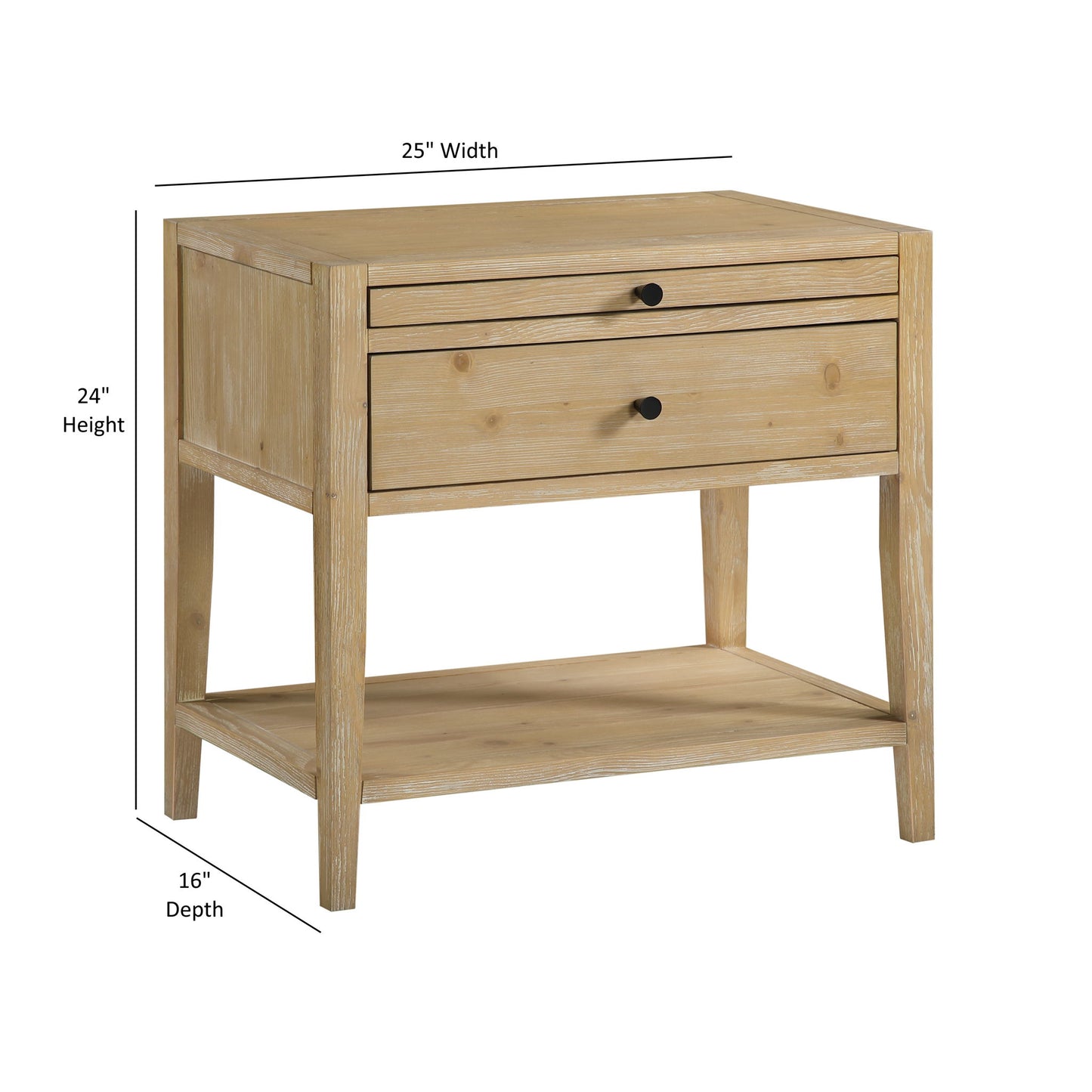 Sunveil - 1 Drawer Nightstand