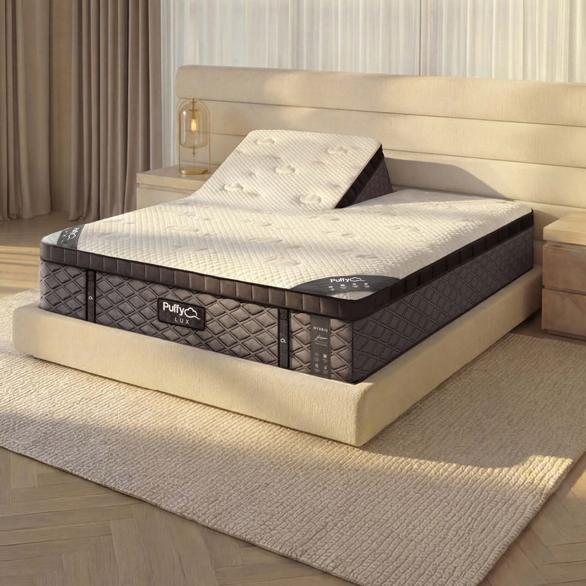 Puffy Lux hybrid mattress