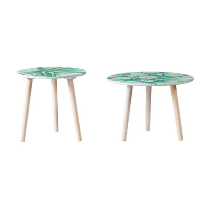 Nature-Inspired Side Tables (Set of 2)