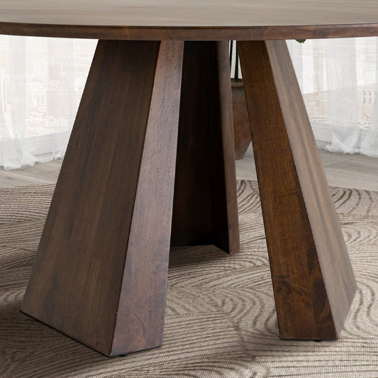 Bolton - Round Dining Table - Walnut