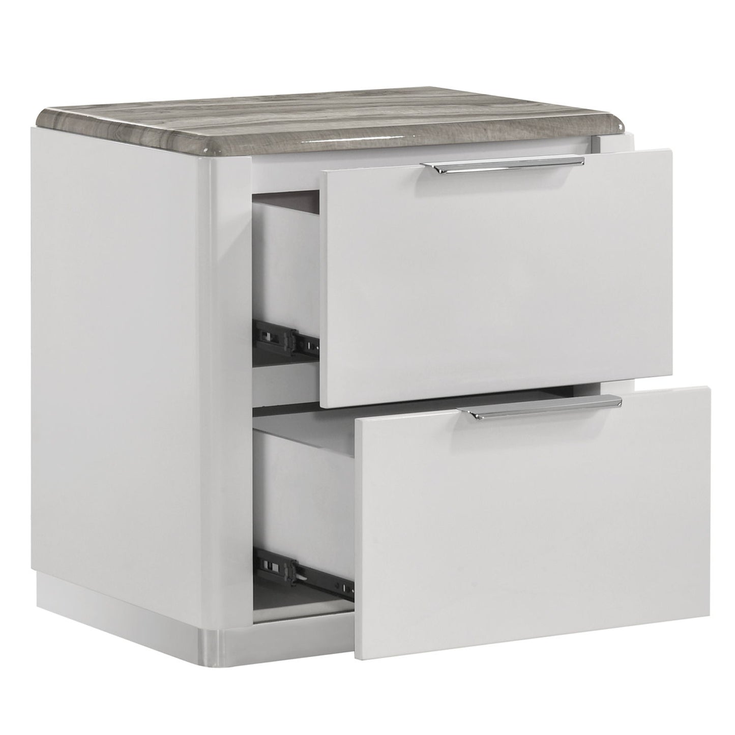 Jazz - 2 Drawer Nightstand - White