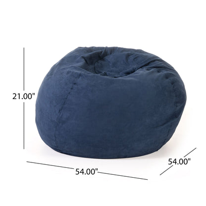 Comfortable High Density Shredded Foam Bean Bag Chair With Removable Cover