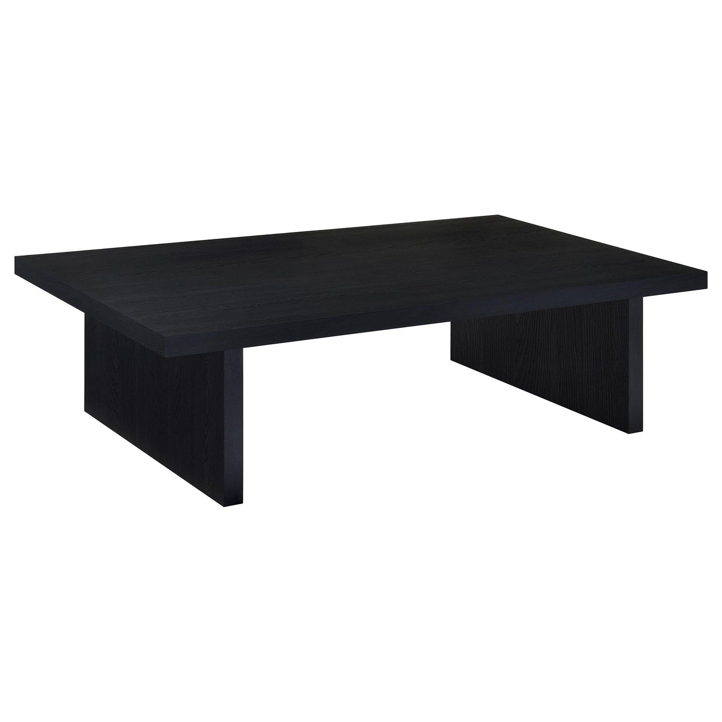 Caroline - 2 Piece Rectangular Coffee And End Table Set - Black