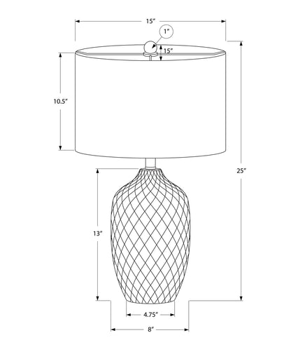 Lighting, Table Lamp, Transitional - Cream