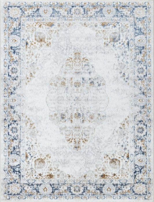 Legacy - 5'3" X 7' Area Rug - Multi, Polypropylene