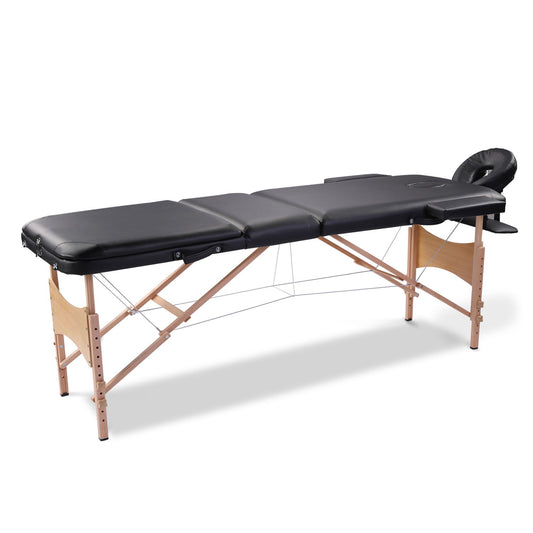 Massage Table Portable Bed With Carrying Case, Height Adjustable