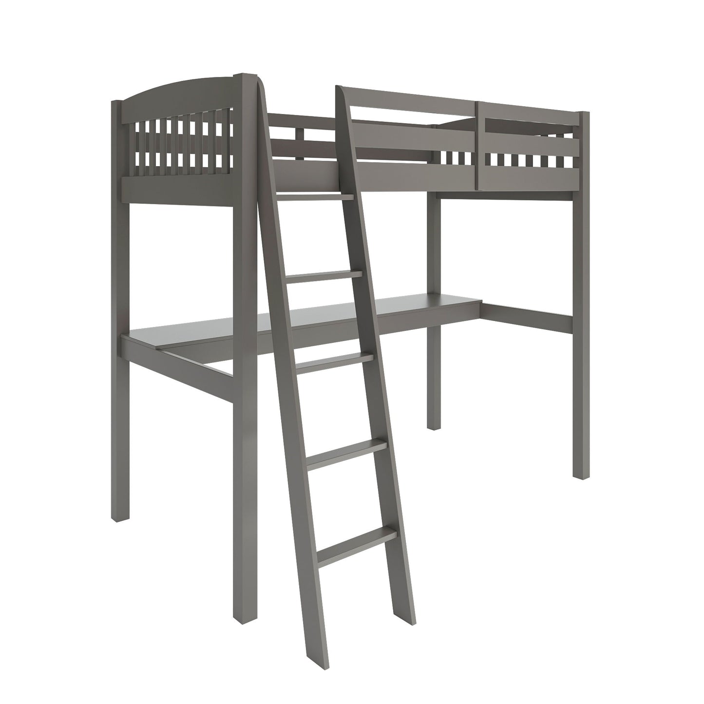 Everest - High Loft Bed With Desk And Storage