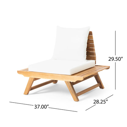 Sedona - Outdoor Club Chair With Slatted Design