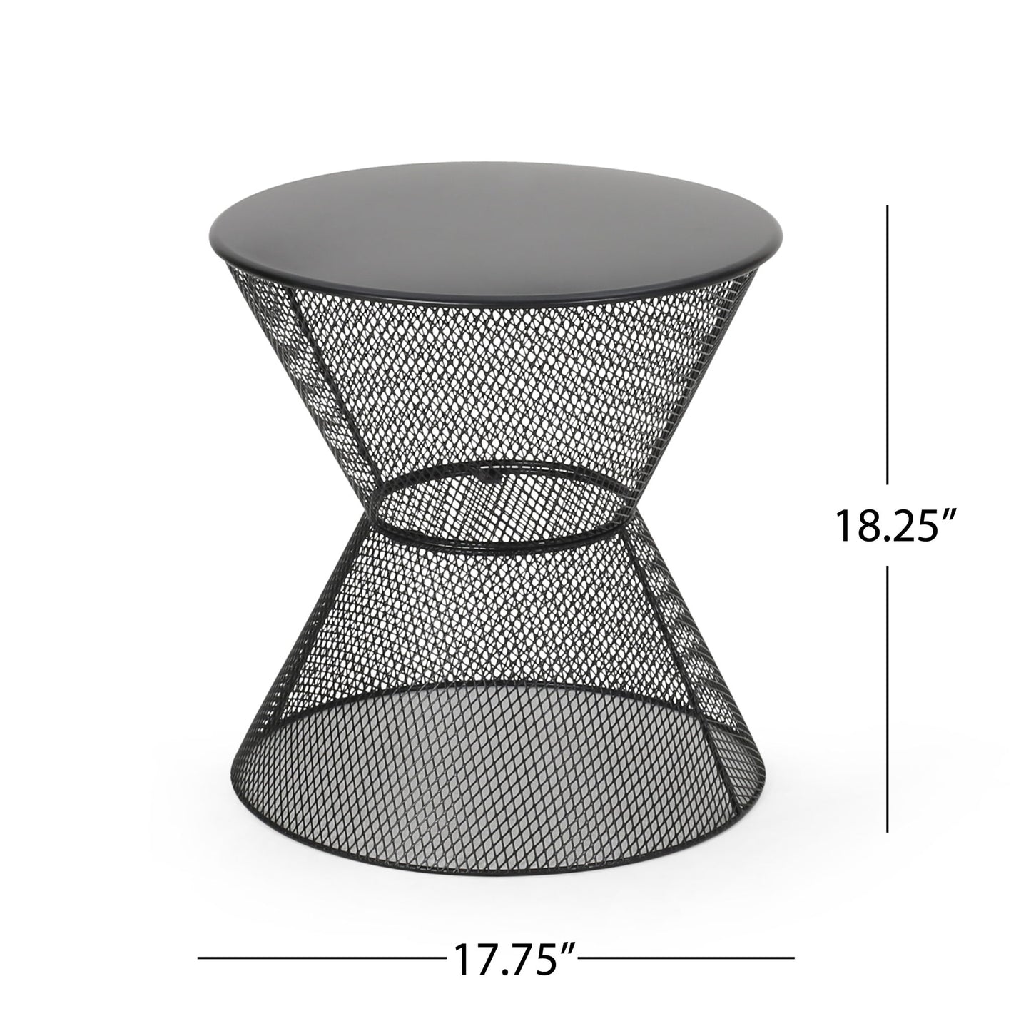 Nevada - Contemporary Side Table With Mesh Design