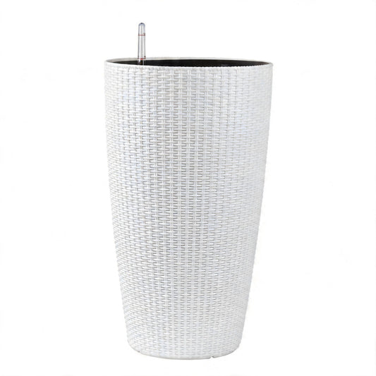 Tall Planters Set With Water Level Monitor And Auto Watering