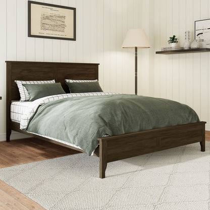 Modern Solid Wood Platform Bed