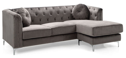 Pompano - Micro Suede Sofa Chaise