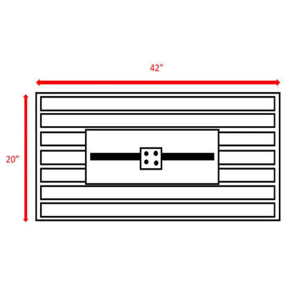 Propane Fire Pit Table With Lid - Gray