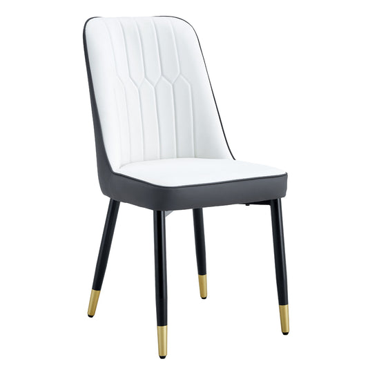 Modern Dining Chair With Metal Leg