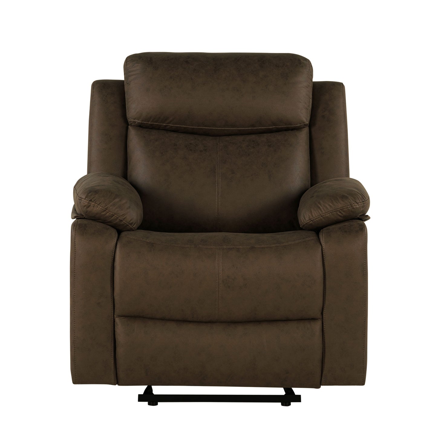 Brenda - Glider Recliner Chair With Manual Recline - Brown
