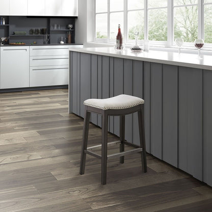 Saddle Counter Stool With High Density Foam