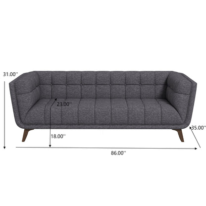 Addison - Mid-Century Modern Design Tufted Sofa