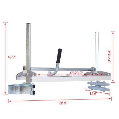 Portable Chainsaw Planking Lumber With Adjustable Milling Bar