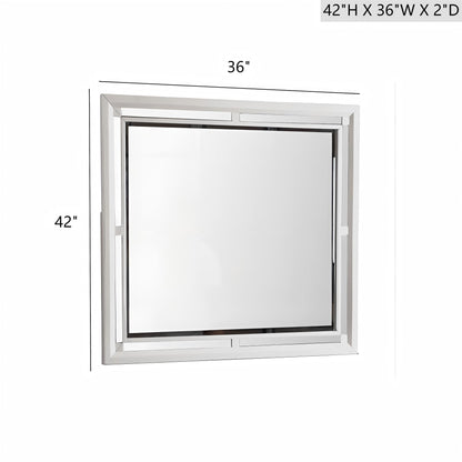 Alana - Mirror - Silver Champagne