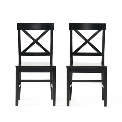 Plethora - Dining Chair With X Shaped Back (Set of 2)