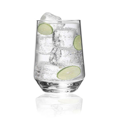 Tritan Lexington - Leadingware Unbreakable Wine Glass Plastic, 17Oz (Set of 4) - Clear