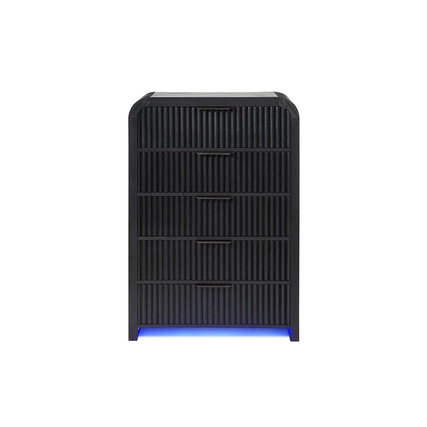 Beverly - Chest, LED Lighting - White / Black