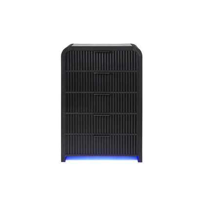Beverly - Chest, LED Lighting - White / Black