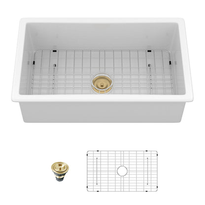 Rectangular Deep Single Bowl Kitchen Sink