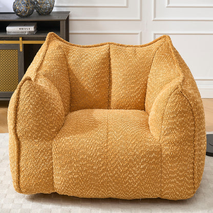 Comfortable Chenille Sofa Chairs With Highly Resilient Foam For Living Rooms And Bedrooms