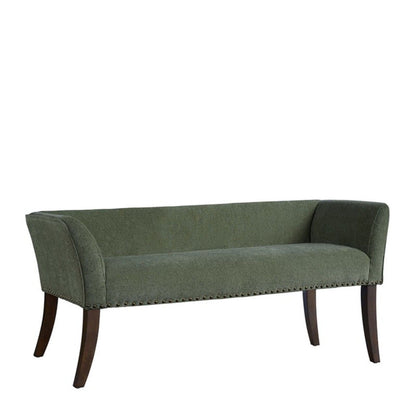 Elegant Design Bench Upholstery, Solid Wood Frame