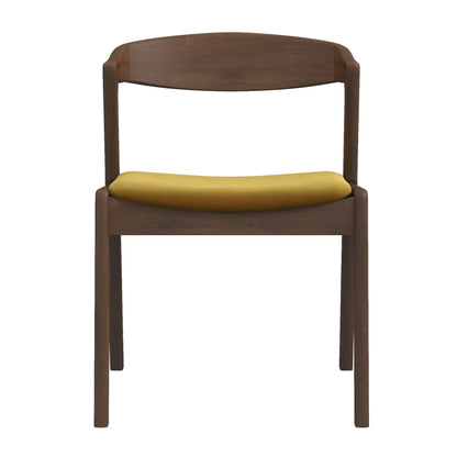 Dakota - Mid-Century Modern Velvet Dining Chair (Set of 2)