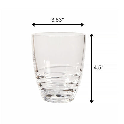 Leading Ware Swirl Acrylic Drinking Glasses (Set of 4)