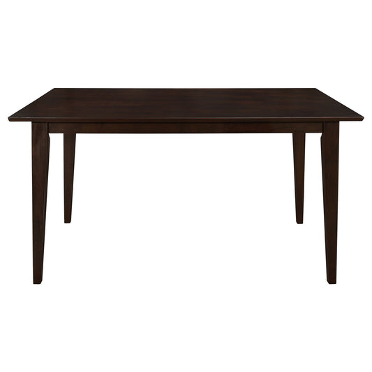 Henin - Rectangle Dining Table - Cappuccino