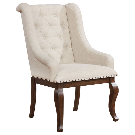 Atwell - Upholstered Arm Chair (Set of 2) - Rustic
